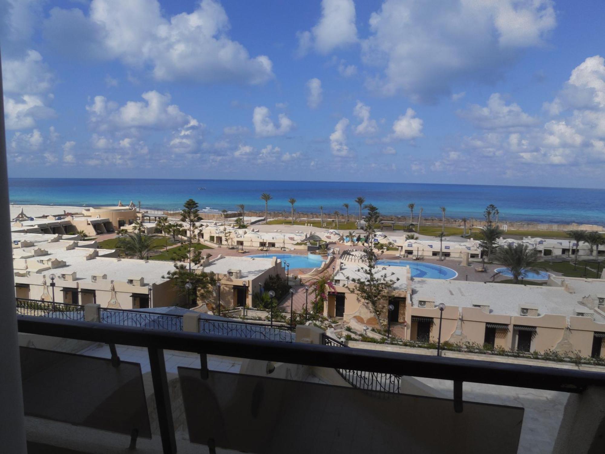 Borg El Arab Beach Resort Екстер'єр фото View of the beach from the hotel